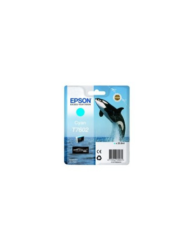 Cartucho tinta epson t760240 cian supercolor sc - p600 -  orca