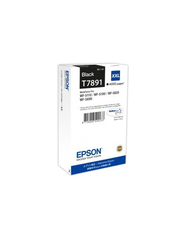 Cartucho tinta epson c13t789140 negro xxl 4000 paginas