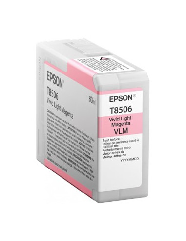 Cartucho tinta epson c13t850600 singlepack light magenta