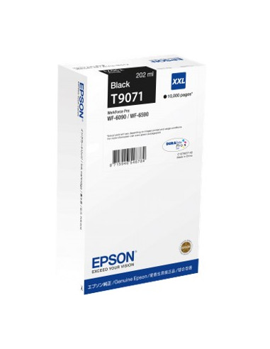 Cartucho tinta epson t9071 negro xxl wf - 6xxx ink 10000 paginas