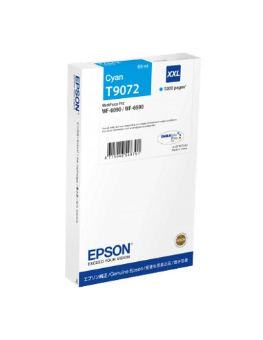 Cartucho tinta epson t9071 cian xxl wf - 6xxx ink 7000 paginas