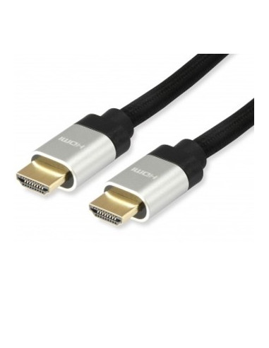 Cable hdmi equip 2.1 ultra 8k high speed con ethernet macho - macho 1m negro