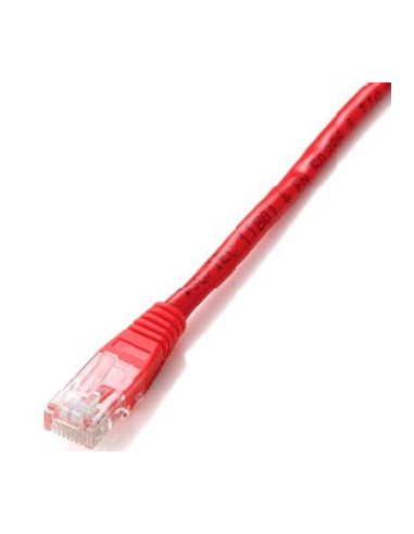 Cable red equip latiguillo rj45 u -  utp cat6 0.5m rojo