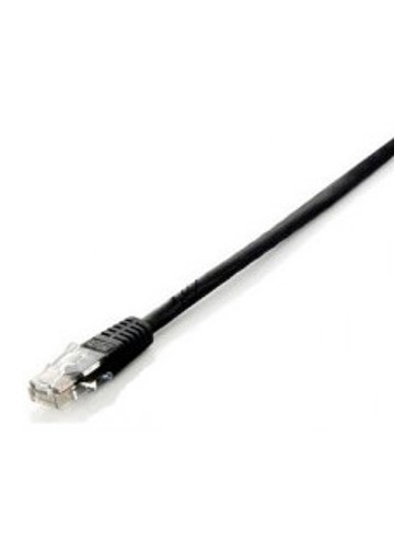 Cable red equip latiguillo rj45 u -  utp cat6 1m negro