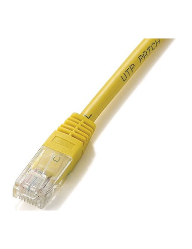 Cable red equip latiguillo rj45 u -  utp cat6 10m amarillo