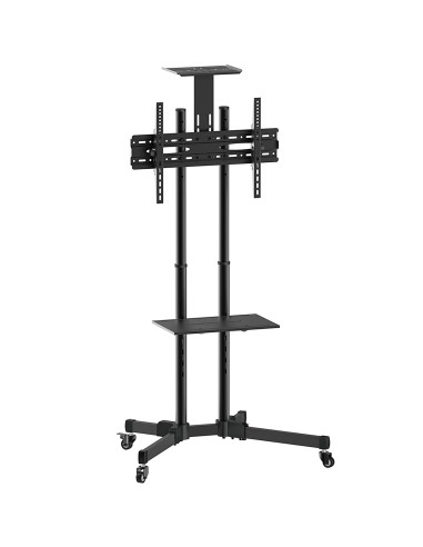 Soporte de suelo con ruedas equip para pantalla de 37pulgadas -  70pulgadas - fijo max vesa 600x400 - hasta 50kg