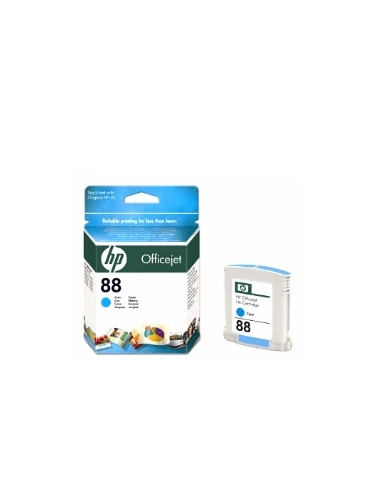 Cartucho tinta hp 88 c9386a cian 10ml k5400 -  k550 -  l7480 -  l7580 -  l7680 -  l7780