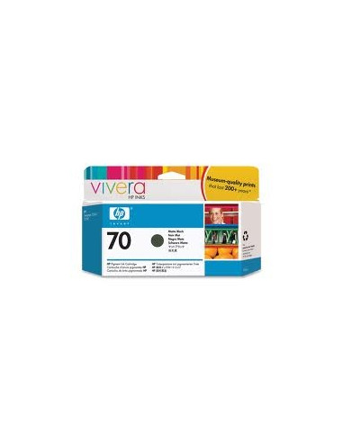 Cartucho tinta hp 70 c9448a negro mate