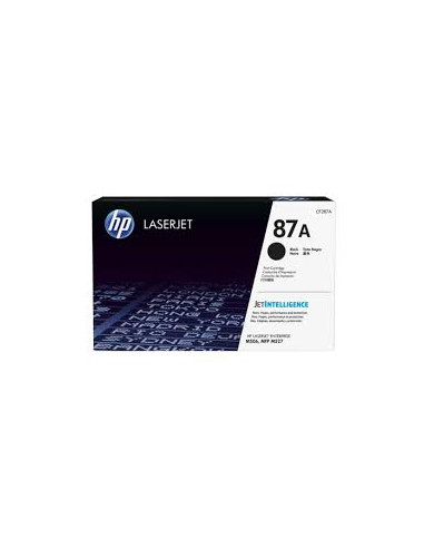 Toner hp 87a cf287a negro