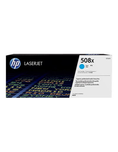 Toner hp 508x cf361x cian m577 alto rendimiento