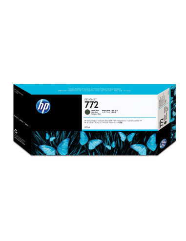 Cartucho tinta hp 772 cn635a negro mate 300ml