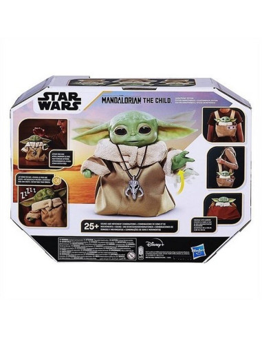 Replica figura animatronica hasbro the mandalorian baby yoda