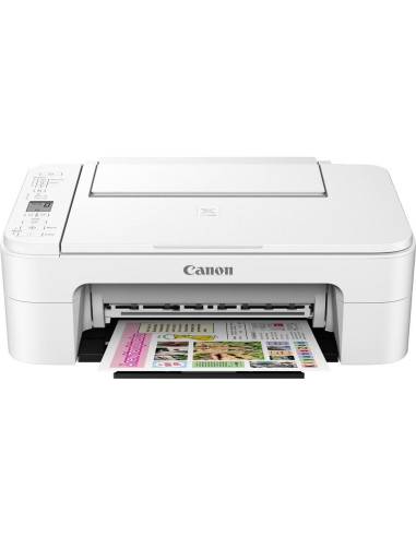 Multifuncion canon pixma ts3151 inyeccion color a4 -  encendido automatico -  blanca -  wifi