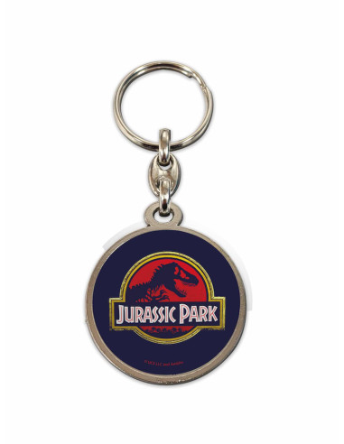 Llavero redondo logo pelicula jurassic park