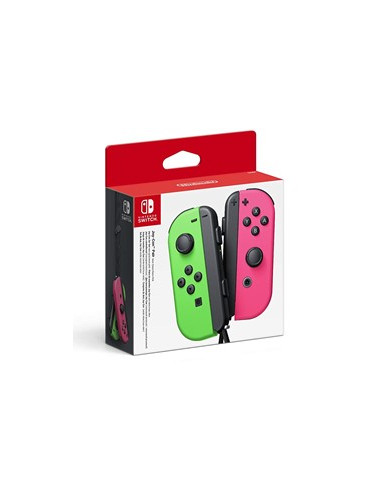 Accesorio nintendo switch -  mando joy - con verde -  rosa