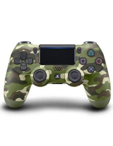 Mando ps4 dualshock verde camuflaje