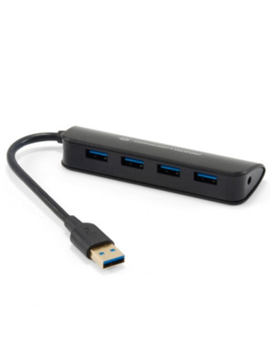 Hub usb 3.0 conceptronic 4 puertos mini hub pocket