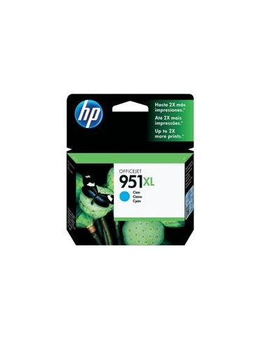 Cartucho tinta hp 951xl cn046ae cian officejet pro 8100  8600 8600 + 8600 premiun