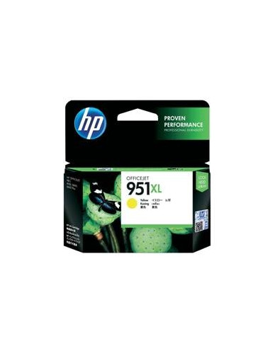 Cartucho tinta hp 951xl cn048ae amarillo officejet pro 8100  8600 8600 + 8600 premiun