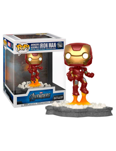 Funko pop deluxe marvel los vengadores iron man assemble 45610