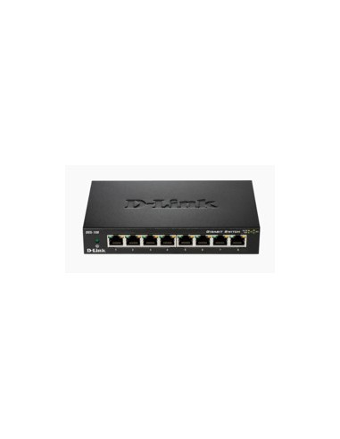 Switch 8 ptos 10 - 100 - 1000 dgs - 108 d - link metal