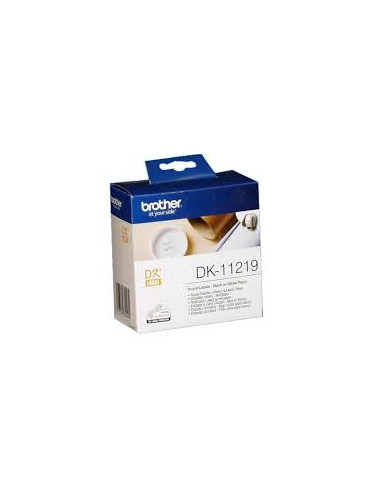 Etiquetas papel precortada brother dk11219 29 x 62 mm 800e