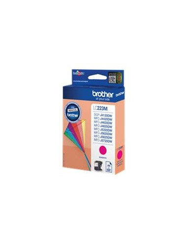 Cartucho tinta brother lc223mbp magenta 550 paginas dcp4120dw -  mfcj4420dw -  mfcj4620dw -  mfcj5320dw -