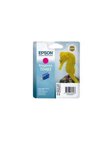 Cartucho tinta epson t048340 magenta stylus photo r200 - r300 - r500 -  caballito de mar