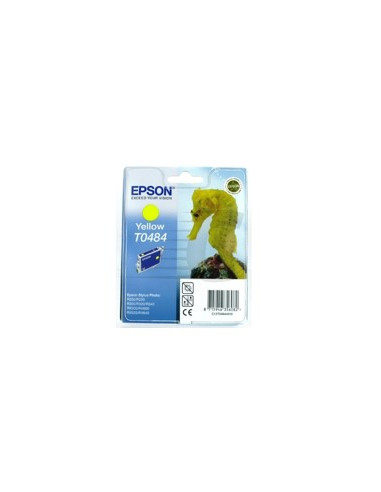 Cartucho tinta epson t0484 amarillo 13ml stylusphoto r200 -  220 -  300 -  320 -  rx500 -  600 -  620 -  640a -  caballito de m