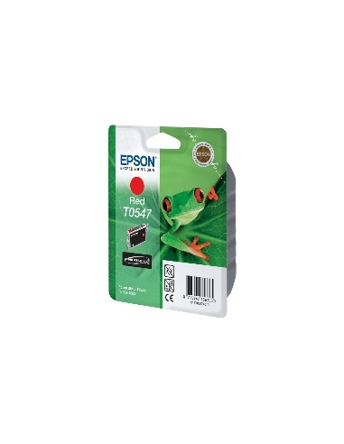 Cartucho tinta epson t0547 rojo 13ml stylus photo r800 -  r1800 -  rana