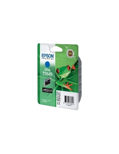 Cartucho tinta epson t0549 azul 13ml stylus photo r800 -  r1800 -  rana