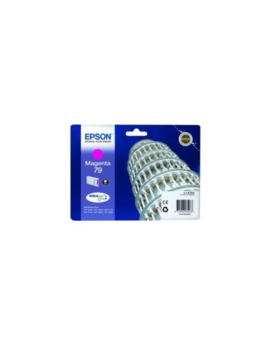 Cartucho tinta epson t791340 magenta 6.5ml 800pag wf - 4630464051105190 -  torre de pisa