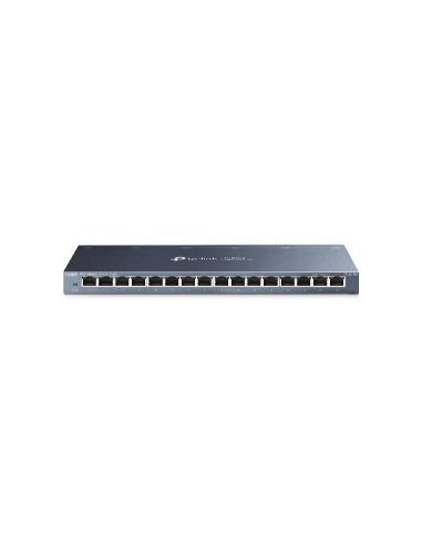 Switch 16 puertos 10 - 100 - 1000 metalico tp - link