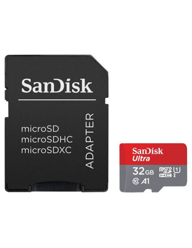 Tarjeta memoria  secure digital sandisk ultra - 32gb