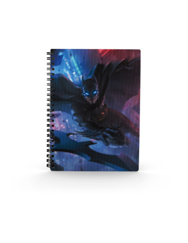 Libreta sd toys efecto 3d batman batarang universo dc