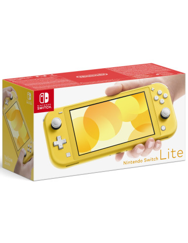 Consola nintendo switch lite amarillo