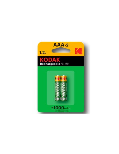 Blister pilas kodak recargables ni - mh aaa lr3 1000 mah -  blister 2 pilas