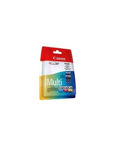 Multipack canon cli - 526  c - m - a - bk + papel foto