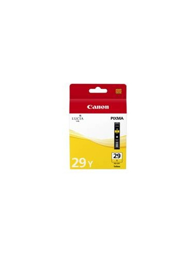 Cartucho tinta canon pgi - 29y amarillo pixma pro 1