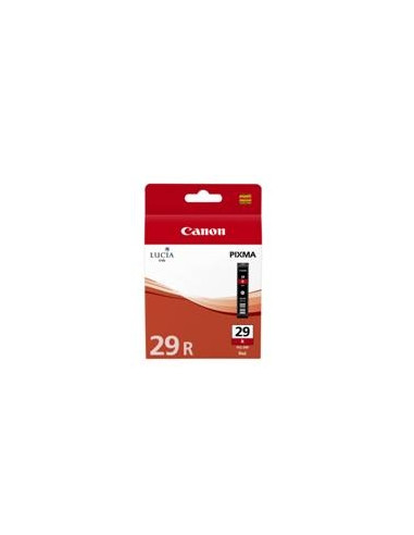 Cartucho tinta canon pgi - 29r rojo pixma pro 1