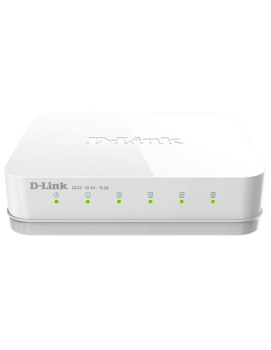 Switch 5 ptos 10 - 100 - 1000 go - sw - 5g d - link