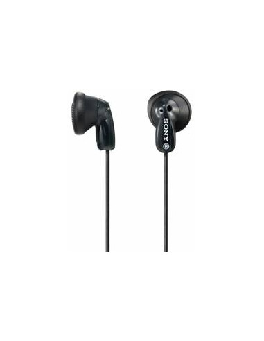 Auriculares sony mdre9lpb boton negro