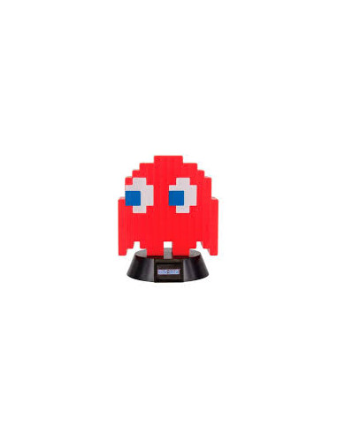 Lampara paladone icon pac - man blinky fanstasmita