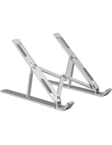 Soporte - base de refrigeracion conceptronic para portatiles hasta 15.6pulgadas aluminio plegable