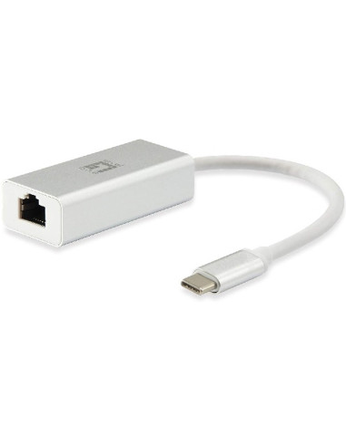 Adaptador usb tipo c level one a gigabit ethernet rj45 1000 mbit - s