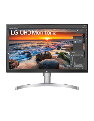 Monitor led ips lg 27un83a - w 27pulgadas 3840 x 2160 5ms hdmi display port usb tipo c altavoces