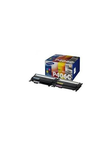 Pack toner samsung clt - p406c cian amarillo magenta negro clp - 360 - clp - 365 clx - 3300 - clx - 3305 -  c410w c460w