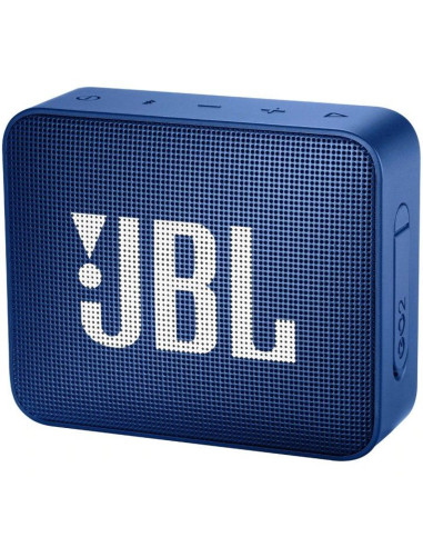 Altavoz bluetooth jbl go 2 blue - 3w - entrada 3.5mm - ipx7 - bateria recargable - manos libres - azul