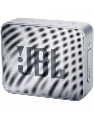 Altavoz bluetooth jbl go 2 grey - 3w - entrada 3.5mm - ipx7 - bateria recargable - manos libres - gris