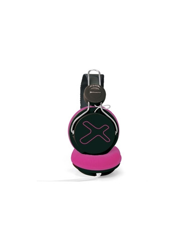 Auriculares con microfono phoenix 720 air fucsia